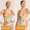 One Piece Swimsuit Sexy High Cut Swimwear Women Push Up Bodysuits Summer Padded Bathing Suit Women One Piece Swim Wear