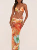 GiGiBikini Printed Beachwear New Bathsuit Bandage Swimwear Women's Bikinis Low Waist Bikini High Cut Swimsuit Sexy Three Piece Suit