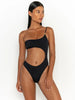 Cut Out Swimsuits Solid Color One Piece Swimsuit Women'S Swimwear 2023 Bathing Suits Sexy Beachwear Female Bodysuit New Swimsuit