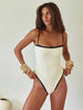GiGiBikini Black One Piece Suit High Cut Swimwear Sexy Women's Swimsuit 2025 Solid Color Bodysuit Female Beachwear Summer Swimsuits