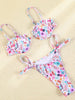 GiGiBikini 2024 Low Waist Bikinis String Bikini Set Thong Women'S Swimsuit Summer Bathing Suits Sexy Swimwear Women Stylish
