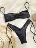Push Up Bikinis 2-Piece Swimsuit String Beachwear Women Swimsuit Bandage Swimwear Sexy Bikini Set Bandage Swimsuits