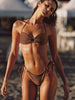GiGiBikini Hollow Out Bikini Set Two Piece Suit Women Swimsuit String Beachwear Low Waist Swimwear Sexy Bathing Suit Push Up Biquini