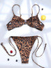 GiGiBikini Leopard Bikinis Sexy Swimsuit New Two Piece Suits Women Swimwear Push Up Swimsuits Low Waist Bikini Sets Bandage Bathwear