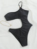 Cut Out Swimsuits Solid Color One Piece Swimsuit Women'S Swimwear 2023 Bathing Suits Sexy Beachwear Female Bodysuit New Swimsuit