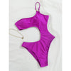 Cut Out Swimsuits Solid Color One Piece Swimsuit Women'S Swimwear 2023 Bathing Suits Sexy Beachwear Female Bodysuit New Swimsuit